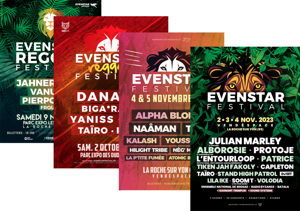 affiches evenstarfestival